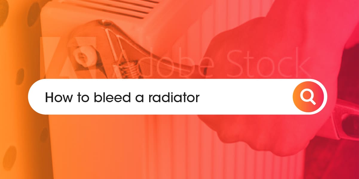 How to bleed a radiator