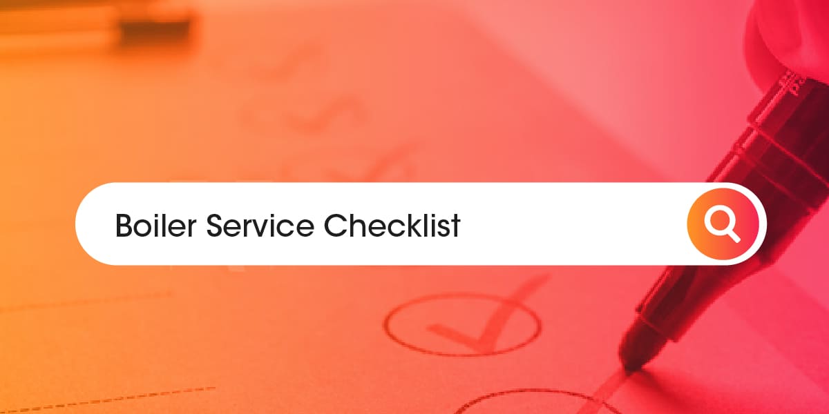 Boiler Service Checklist