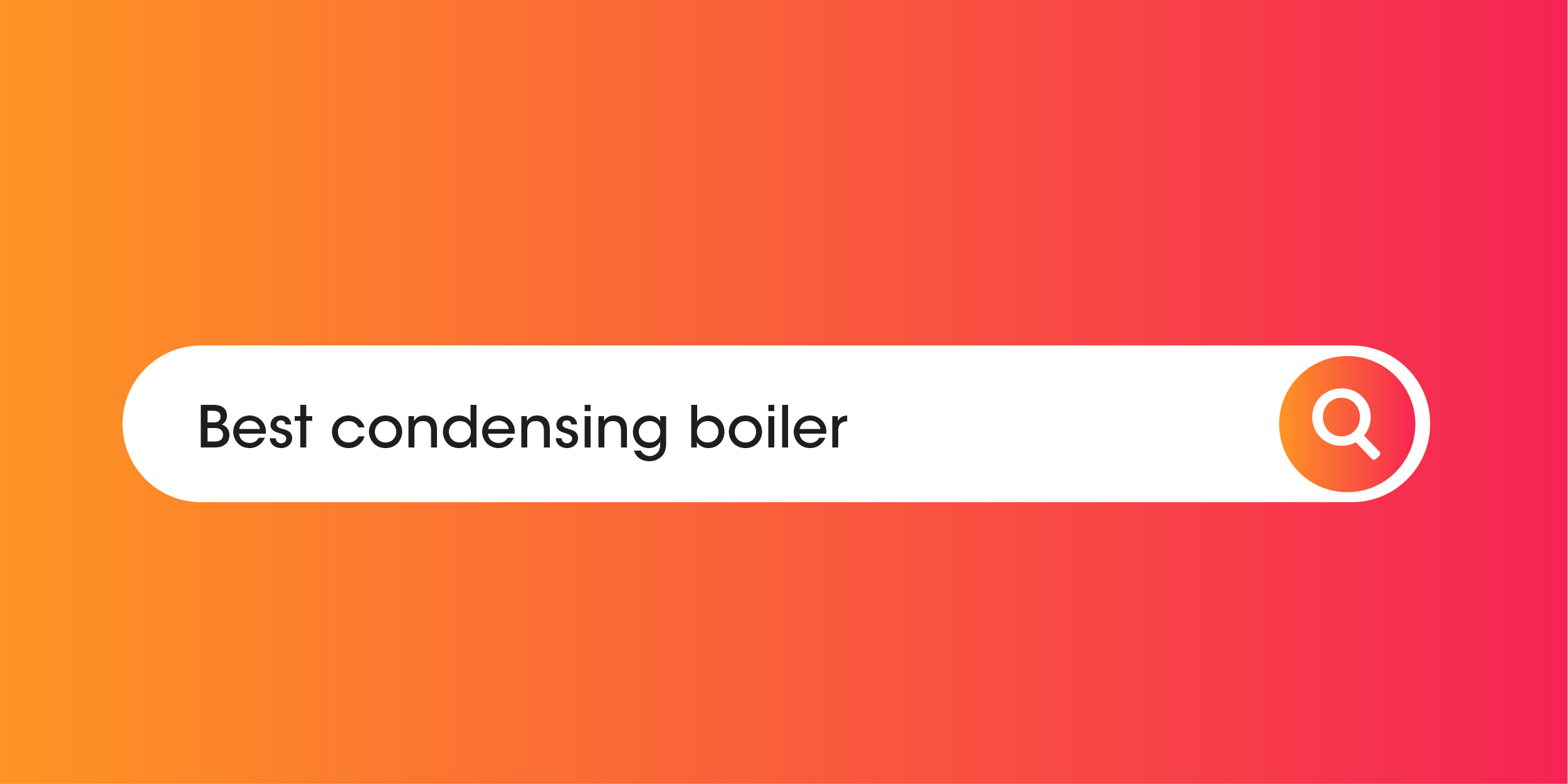 best condensing boiler
